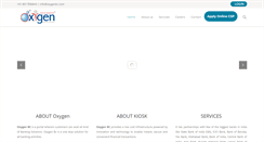 Desktop Screenshot of oxygenbc.com